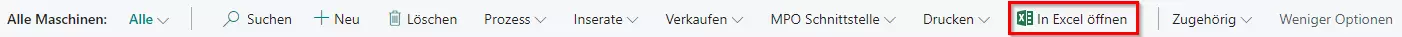 In Excel öffnen