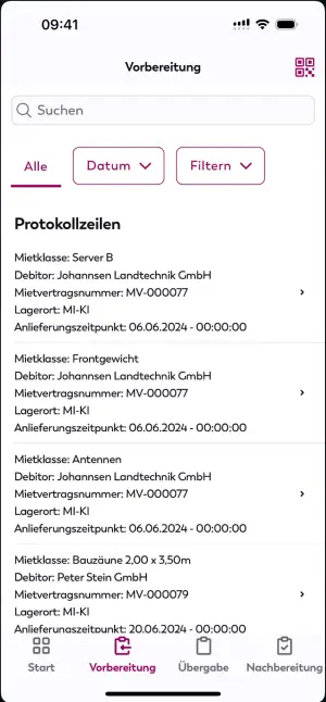 Vorbereitung