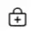 Taschen-Symbol mit Plus