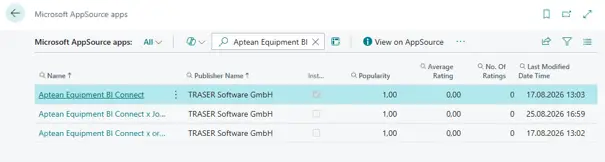 Microsoft AppSource Apps