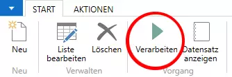 Auftrag zurücksetzen