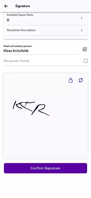 Unterschrift