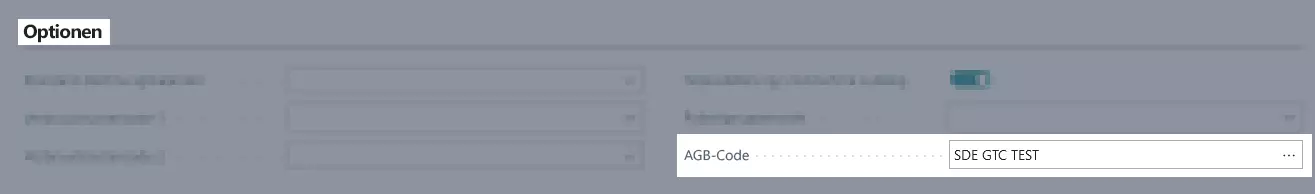 AGB-Code Inforegister Optionen