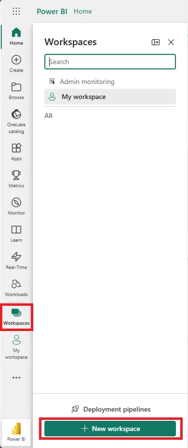 Workspaces