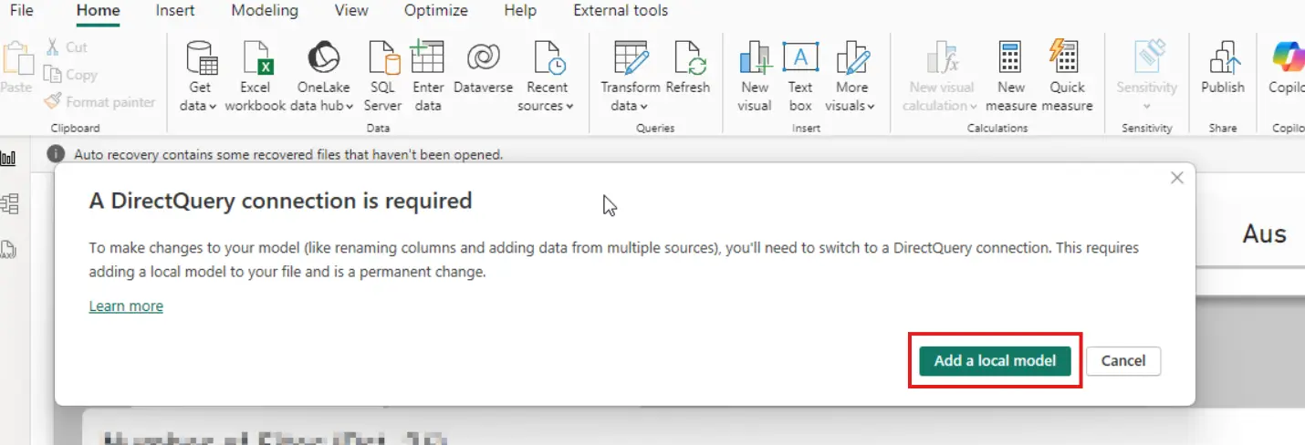 Report Personalisation