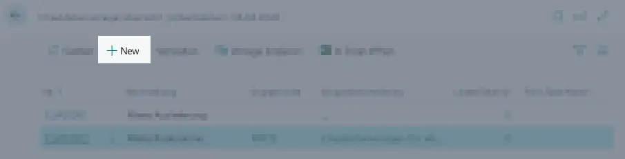 New Checklist Template