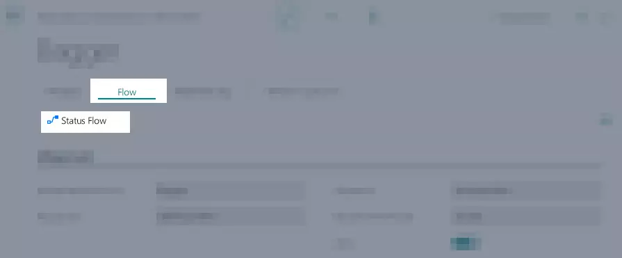 Open Object Status Flow