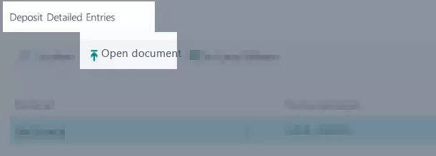 Open document