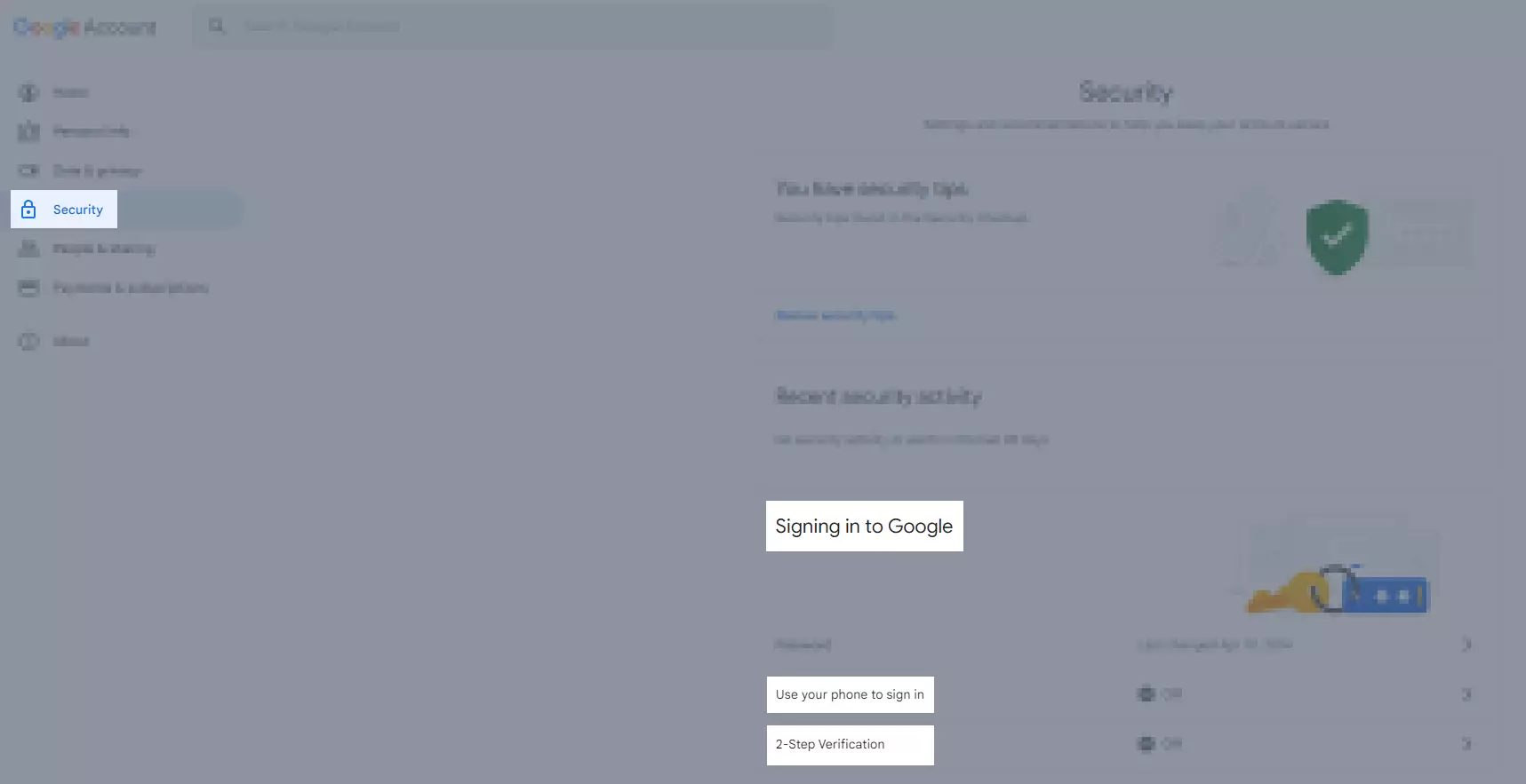 Gmail Account Settings