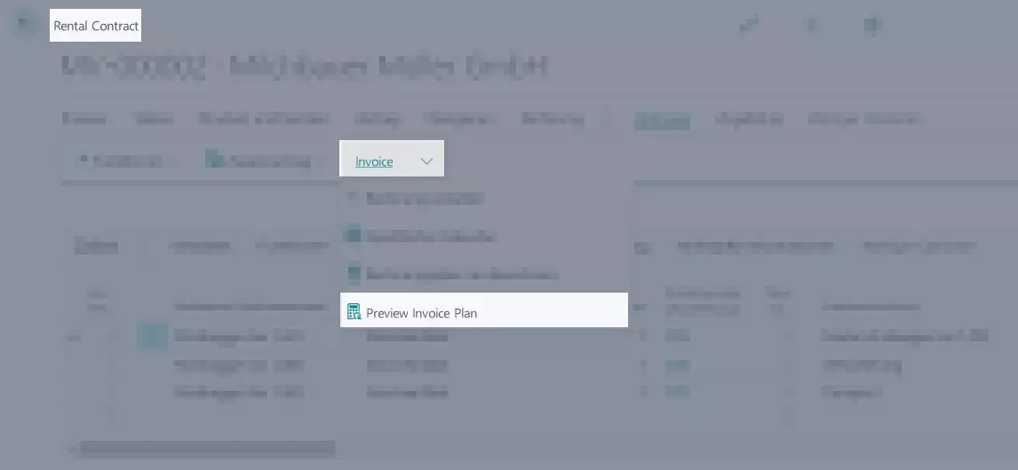 View Invoice Preview