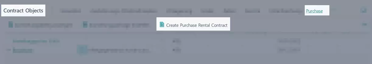 Create Rental Purchase Contract from Rental Contract