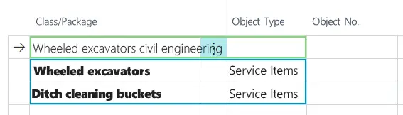 Finished rental quote lines